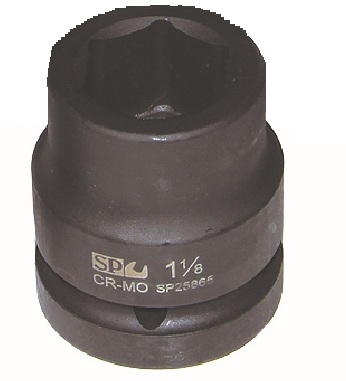 SOCKET IMPACT 1 DRV - 4-1/2 INCH 6 PNT